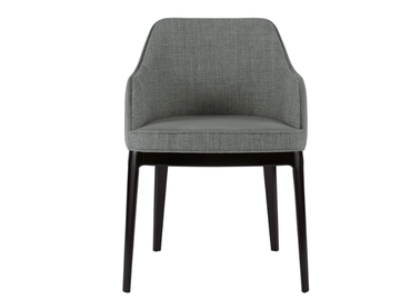 UN44-T - Fabric chair with armrests by Tarocco Vaccari Group - view 2